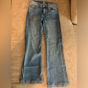 7 For all Mankind doja flair jeans